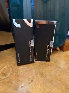 Black Berry Coating Essence & Growth Factor Skincare Duo - Black
